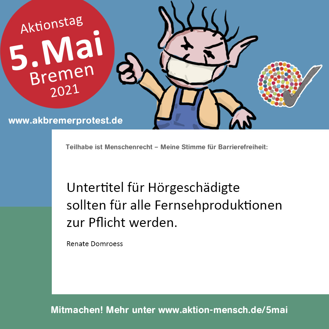 Untertitel für hörgeschädigte