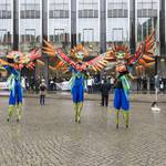 buntes Treiben auf dem Bremer Marktplatz #5mai