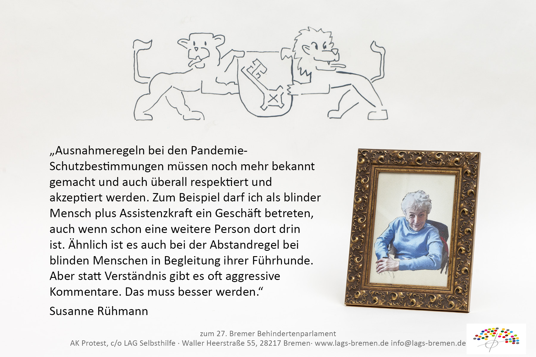 Susanne Rühmann: Ausnahmeregeln bekannter machen.