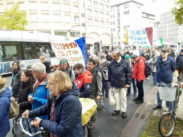 Demonstrationszug