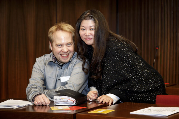 Daniel Stöckel und Liz Dinh