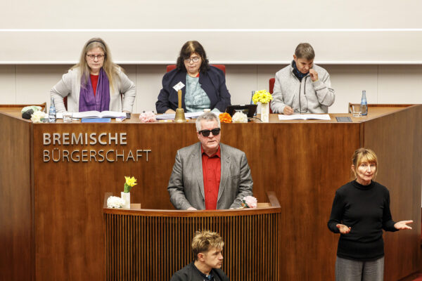 Joachim Steinbrück zur Situation der Barrieren an der Domsheide