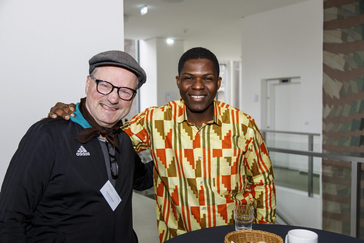 Gute Freunde I: Andreas Noack und Mamadou Gayo Balde