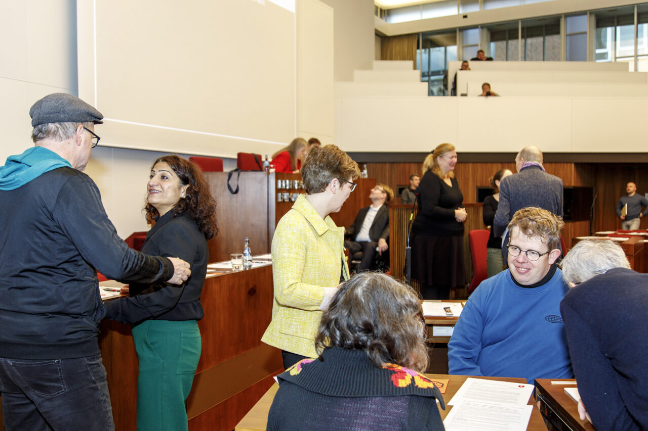 Gute Stimmung im Vorfeld und gute Gespräche am Rande