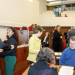 Gute Stimmung im Vorfeld und gute Gespräche am Rande