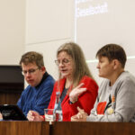 Das Präsidium des 30. Parlaments: Dominick meine, Rosemarie Kovac, Martina Dammaschke